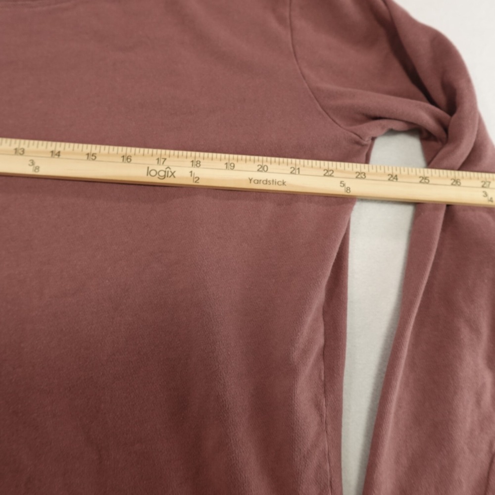 Burton Shirt Womens L Mauve Long Sleeve Crew Outdoors Hike Trail 20396 MinFlaw - Picture 8 of 13